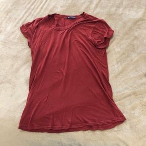 Brandy Melville burnt orange T-shirt